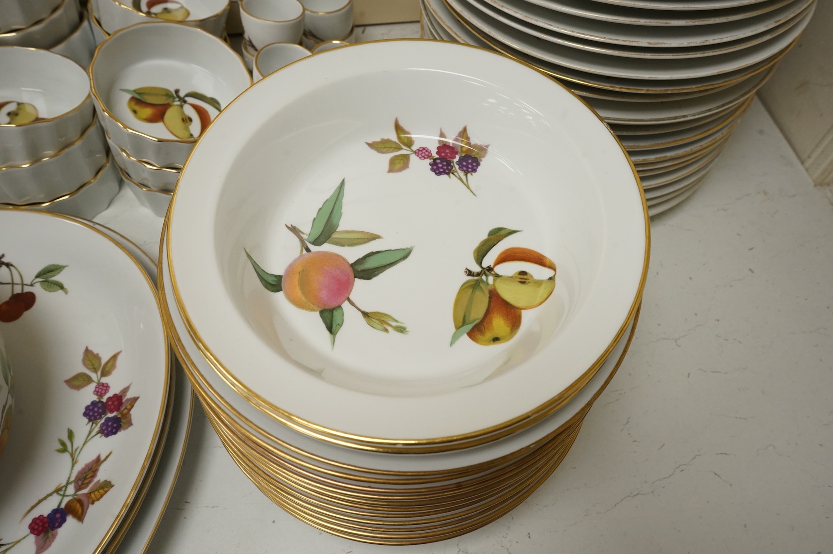 A group of Royal Worcester Evesham kitchen and dinner wares